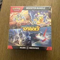 Pokemon TCG Surging Sparks Booster Bundle (6 Packs) NEW Factory Sealed - Image 1