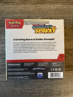 Pokemon TCG Surging Sparks Booster Bundle (6 Packs) NEW Factory Sealed - Image 2