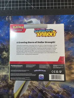 Pokemon Surging Sparks SV08 Booster Bundle TCG 6 packs New Factory Sealed 🌩 - Image 4
