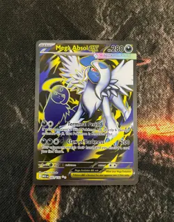 Mega Absol EX 161/132 - Pokemon TCG Full Art Ultra Rare Card - Mega Evolution - Image 1