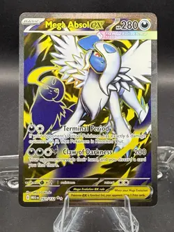 Pokemon TCG Mega Absol ex Full Art Ultra Rare 161/132 Mega Evolution English NM - Image 1