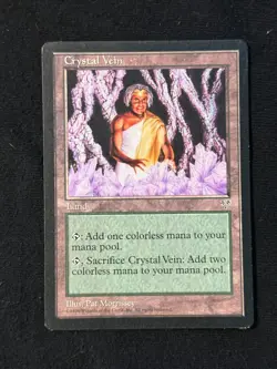 MTG - Crystal Vein - Mirage - Multiple Available - LP (Magic: The Gathering) - Image 1