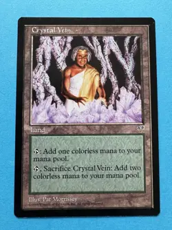 Crystal Vein - Mirage - Magic The Gathering - LP - Image 1