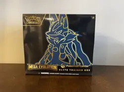 Mega Evolution Lucario ETB Pokemon Center Exclusive Elite Trainer Box - Image 1