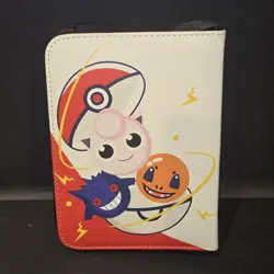 Pokemon TCG 3 Ring 200 Card Sleeve Binder With Pokemon Stickers - Image 2