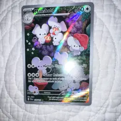Pokemon Maushold Illustration Rare Full Art Holo Card 226/193 Paldea Evolved - Image 1