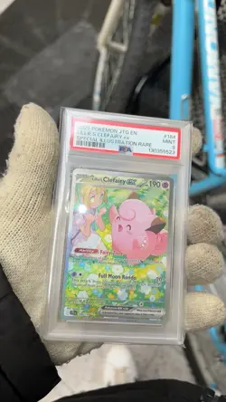 Pokemon TCG Journey Together Lillie's Clefairy EX Card 184/159 Sir - Image 1