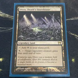 Shizo, Death's Storehouse - Champions of Kamigawa Regular - mtg - LP - Image 1