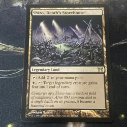 Shizo, Death's Storehouse - Champions of Kamigawa Regular - mtg - LP - Image 2