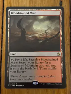 Bloodstained Mire - Khans of Tarkir - MTG - 230/269 - Image 1