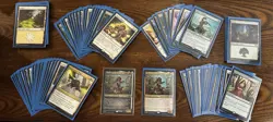 Virtue and Valor Commander Deck MTG Sleeved Complete Ellivere Of The Wild Court - Image 1