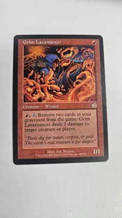 Grim Lavamancer (Torment, Rare, English, 2002) MTG - Image 1