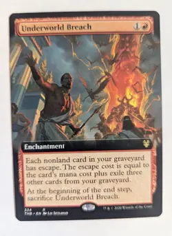 1x Underworld Breach Extended Art NM - THB EDH MTG Magic x1 - Image 1