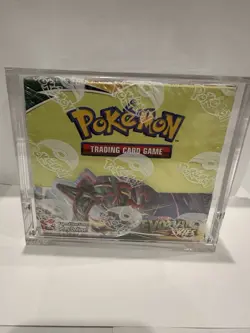 Pokemon SWSH Evolving Skies Booster Box, Factory Sealed, Acrylic Case Included. - Image 1