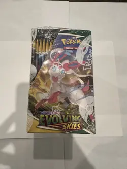 Pokemon SWSH Evolving Skies Booster Box, Factory Sealed, Acrylic Case Included. - Image 5
