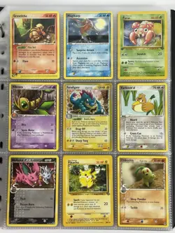 Pokemon Card Collection VTG Binder Holo Rare 1st E-Reader WoTC Delta Feraligatr - Image 1