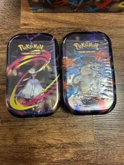 Pokemon TCG Mega Evolution Mega Heroes Mini Tins Factory Sealed Sold Separately - Image 2