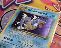 Pokemon Japanese Dark Gyarados Team Rocket No.130 Holofoil Rare - Image 2