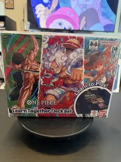 One Piece Card Game Learn Together Deck Set LT01 - English - Sealed - Image 1