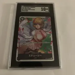 ONE PIECE Stussy OP07-085 SR 500 Years in the Future SGC 10 Japanese - Image 1