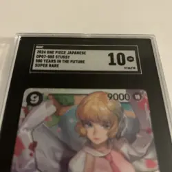 ONE PIECE Stussy OP07-085 SR 500 Years in the Future SGC 10 Japanese - Image 2