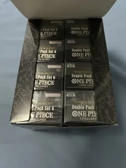 One Piece English TCG Emperors - OP-09 Double Pack Vol. 6 Display - UNSEALED/MP - Image 2