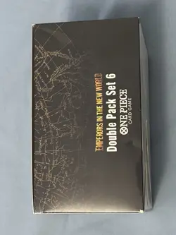 One Piece English TCG Emperors - OP-09 Double Pack Vol. 6 Display - UNSEALED/MP - Image 5