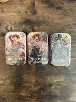 One Piece Tin Pack Set Vol 2 TS-02 - Set of 3 (Full Art Set) OP-13 ✅ Sealed - Image 3