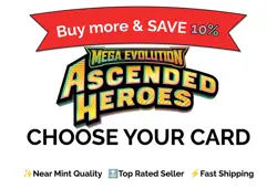 Pokemon TCG Ascended Heroes Choose Your Card Singles | NM Bulk Discount - Image 1