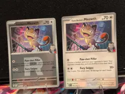 Team Rocket's Meowth 161/217 - Ascended Heroes Reverse Holo &Paper TCG NM - Image 2