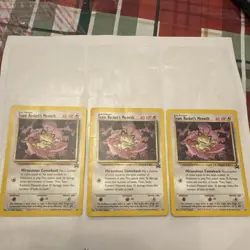 Team Rockets Meowth #18 - Black Star Promo WOTC Pokemon TCG - Image 2