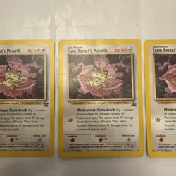 Team Rockets Meowth #18 - Black Star Promo WOTC Pokemon TCG - Image 4