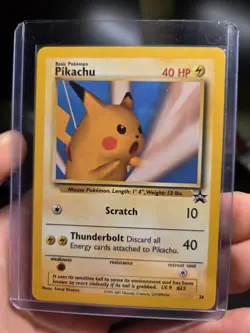 NM Pikachu SNAP Promo WOTC Black Star Promo Pokemon Card TCG UK 26/53 Near Mint - Image 4