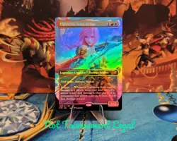 FTP Lightning Army Of One MTG Foil Borderless Final Fantasy - Image 1