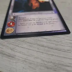 Lord Of The Rings LOTR TCG Fellowship FOTR 1R89 ARAGORN RANGER OF THE NORTH - Image 2
