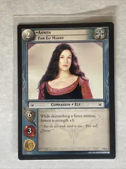 Lord of The Rings LOTR CCG TCG Return of the King 7R21 Arwen - Image 1