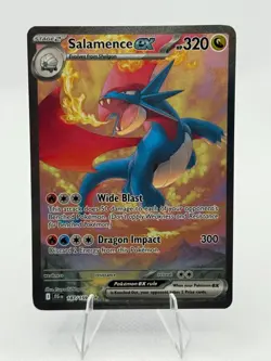 Salamence ex 187/159 - Journey Together Pokemon TCG - NM Card - Image 1