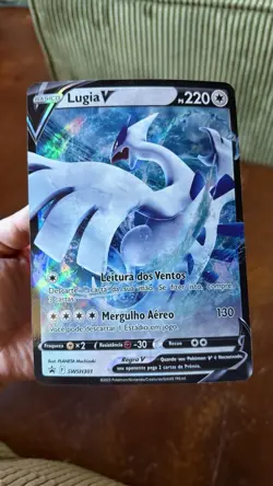 Lugia V SWSH301 Jumbo Cards Holo | Brazilian Portuguese PTBR Oversized - Image 1