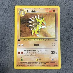 Pokemon TCG 1st Edition Fossil Set Bundle Kabuto 10x Cards MP-LP - Image 2