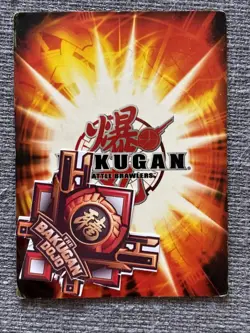 Bakugan New Vestroia | Baked Soil 🥈 Silver Gate Card 3/48n | Haos Brontes - Image 3