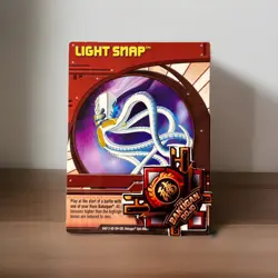 Bakugan Light Snap Haos Freezer 31/48q Red Ability Card New Vestroia - Image 1