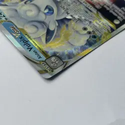 Alolan Vulpix VSTAR 034/195 Holo Rare Silver Tempest Pokemon TCG Card - Image 4