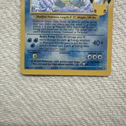 Pokemon TCG Blastoise Celebrations Card 2/102 25th Anniversary Edition NM Holo - Image 3