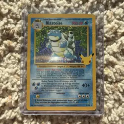 Pokemon Blastoise Celebrations Card 2/102 Classic Collection NM/LP - Image 1