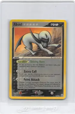 Absol 15/92 - NON-HOLO RARE - EX Legend Maker - 2006 POKEMON CARD - MP - Image 1