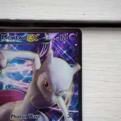 Pokemon Mewtwo EX XY125 Full Art Holo Card Promo - Image 4