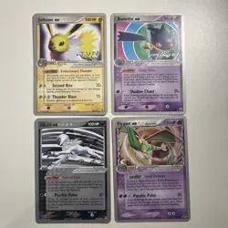 Pokemon TCG Banette, Absol, Jolteon, Flygon EX World Championship Decks Bundle - Image 1