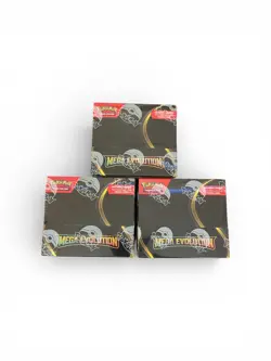 Three Pokemon TCG Mega Evolution Enhanced Booster Display Box 36 Packs - Image 2