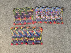 Pokemon TCG Phantasmal Flames ME02 Sleeved Booster Pack Factory Sealed-Lot of 13 - Image 1
