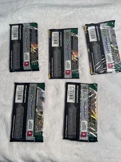 Lot Of 5 Pokemon TCG SWSH Evolving Skies Booster Packs Sealed English - Image 2